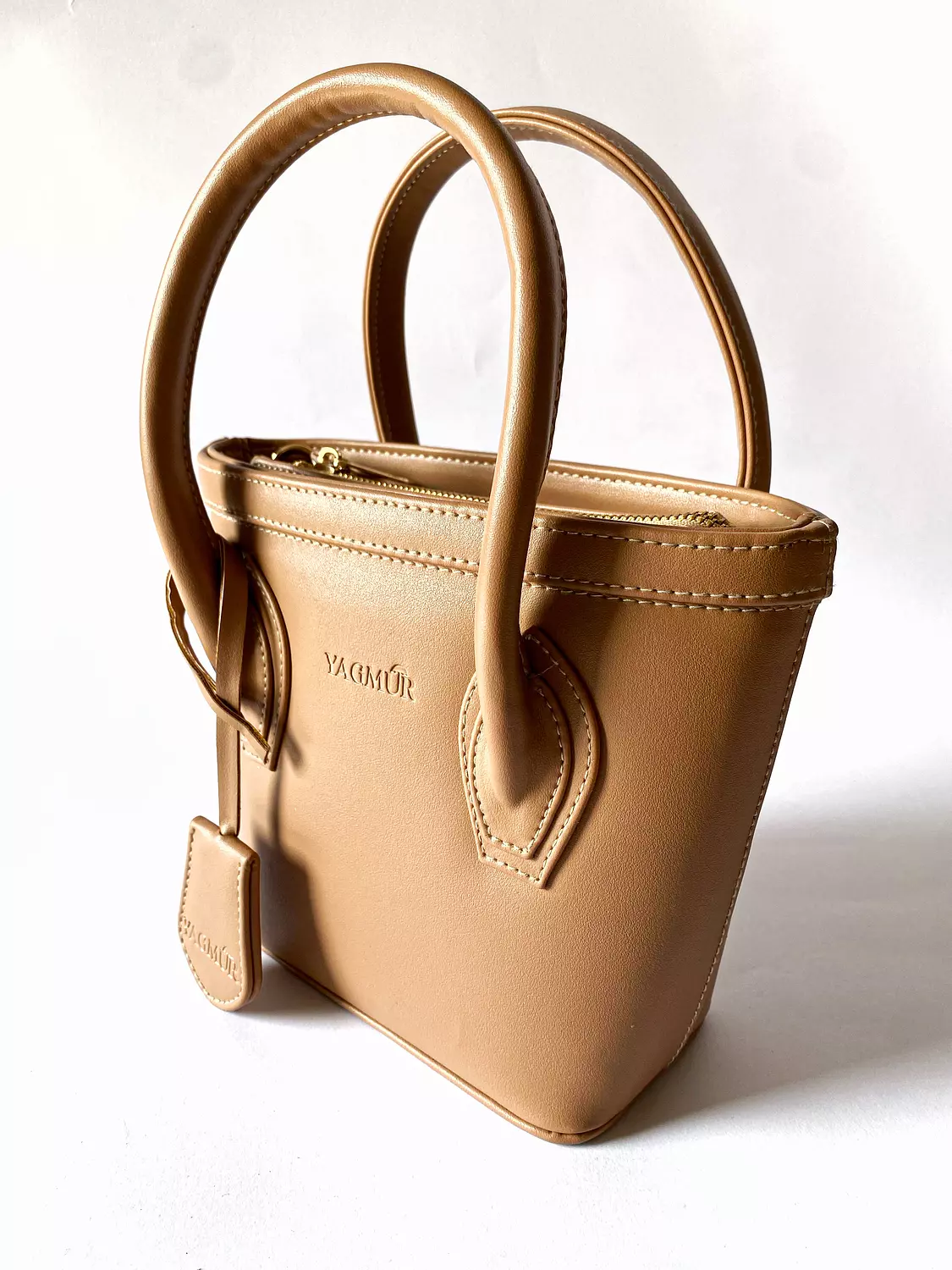 Beige Diamond bag